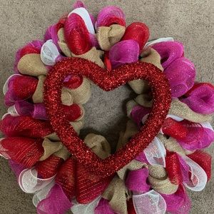 Valentines Day Wreath
